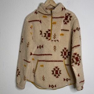 Liv Outdoor Women's Ainsley Plush Sherpa Pullover size Large